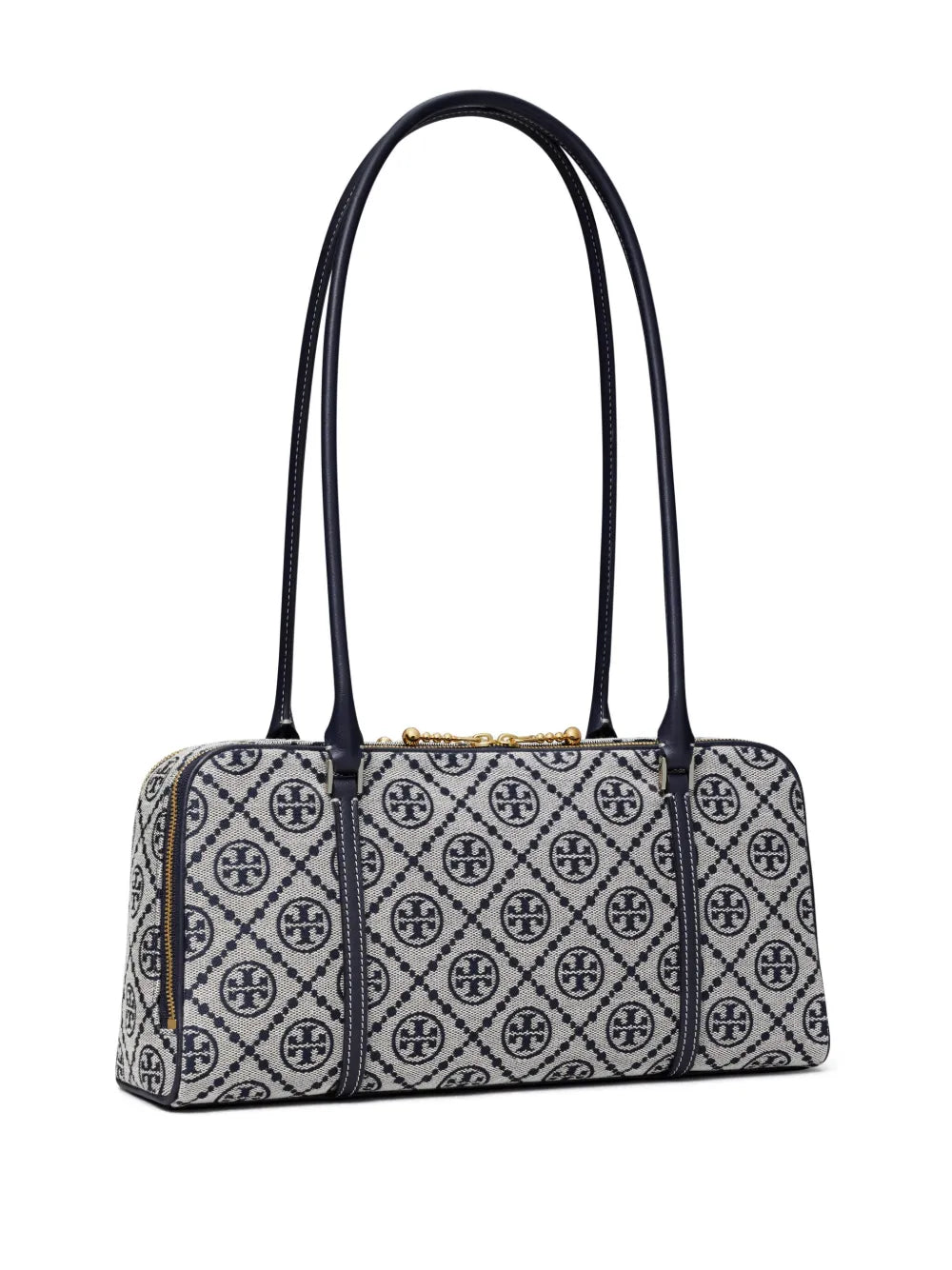 Tory Burch Small T Monogram Marshmallow Shoulder Bag — Same as shown — Size One Size — Back View