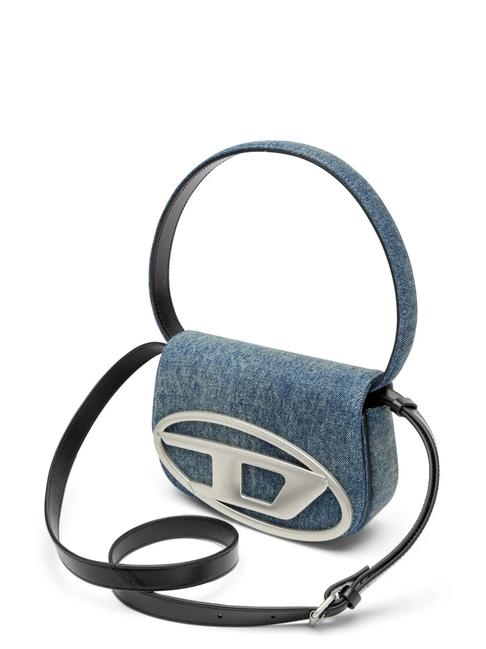 Diesel 1Dr Logo Plaque Shoulder Bag — Same as shown — Size One Size — Detail View