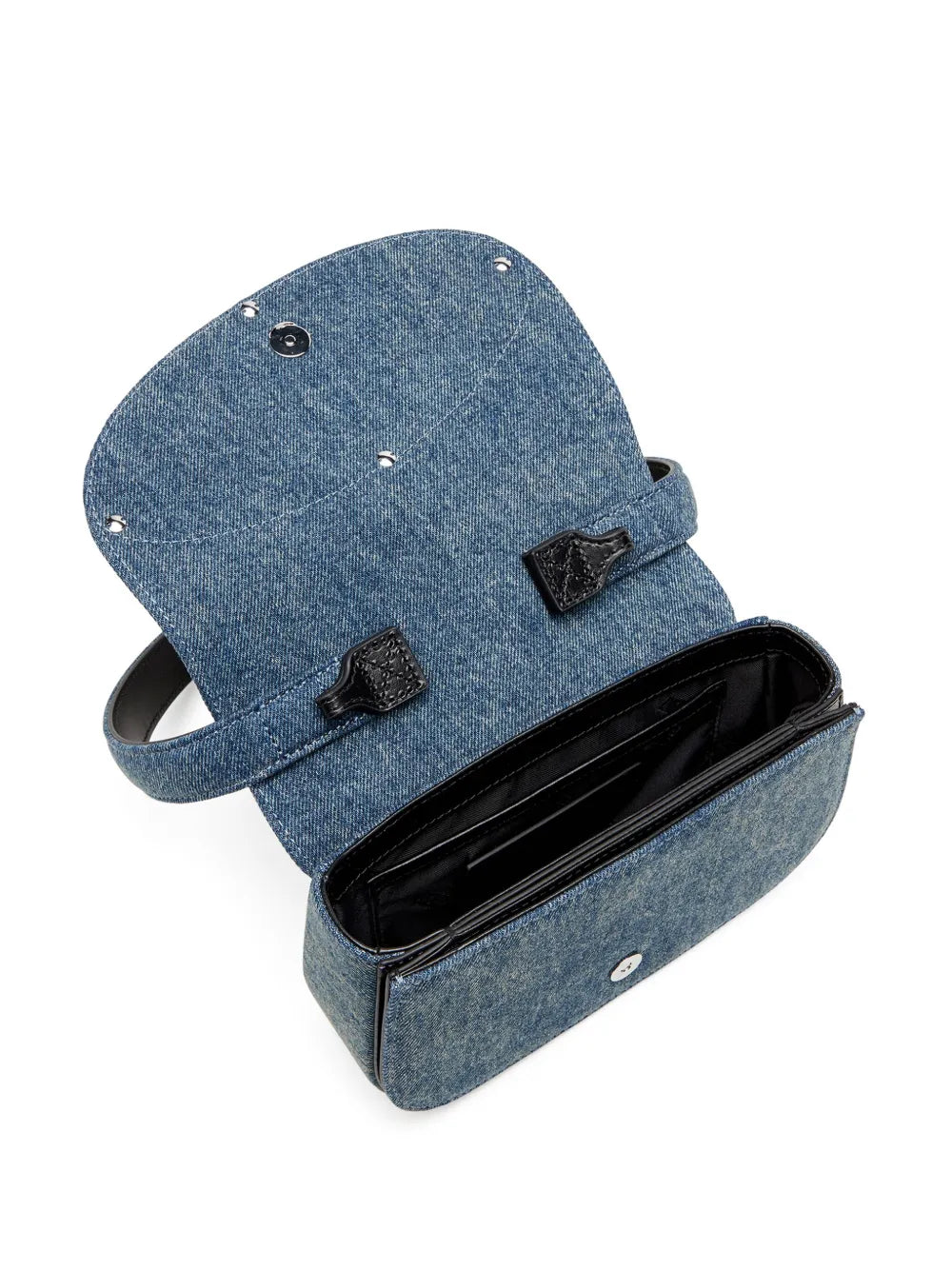 Diesel 1Dr Logo Plaque Shoulder Bag — Same as shown — Size One Size — Back View