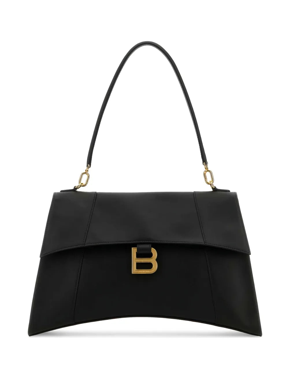 Balenciaga Medium Hourglass Soft Shoulder Bag — Same as shown — Size One Size — Front View