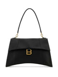 Balenciaga Medium Hourglass Soft Shoulder Bag — Same as shown — Size One Size — Front View