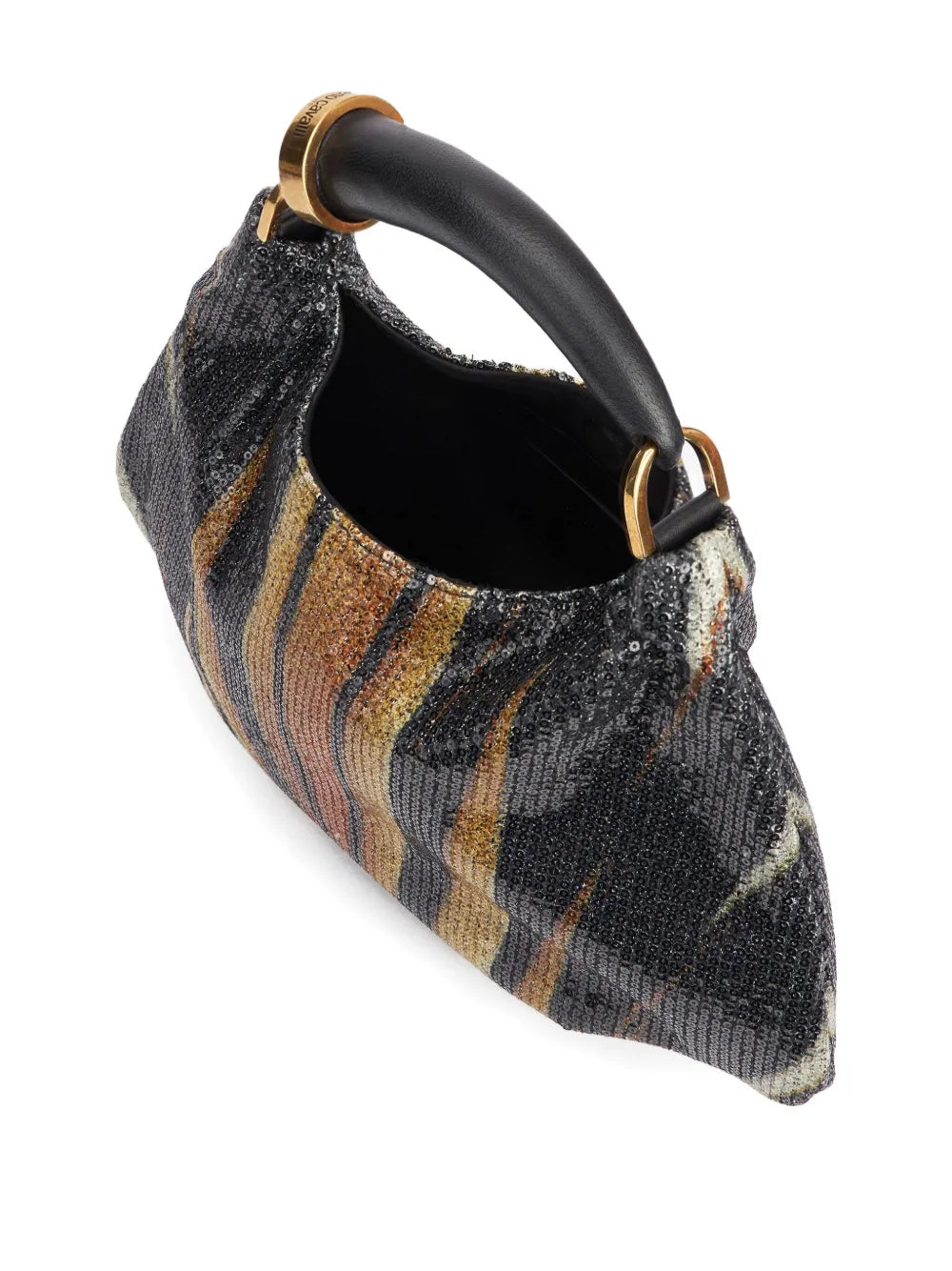 Roberto Cavalli Sequin Embellished Shoulder Bag — Same as shown — Size One Size — Detail View