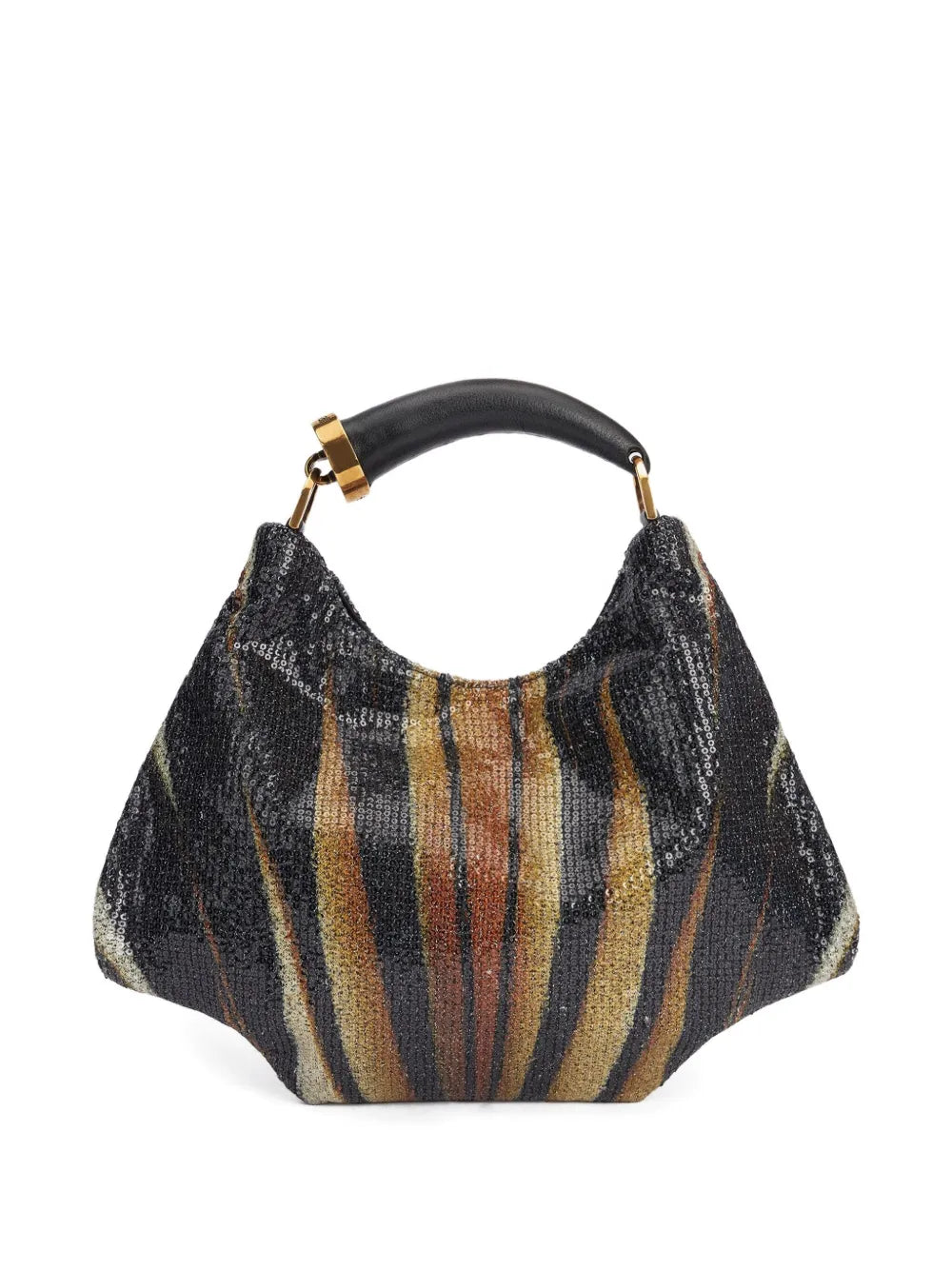 Roberto Cavalli Sequin Embellished Shoulder Bag — Same as shown — Size One Size — Back View