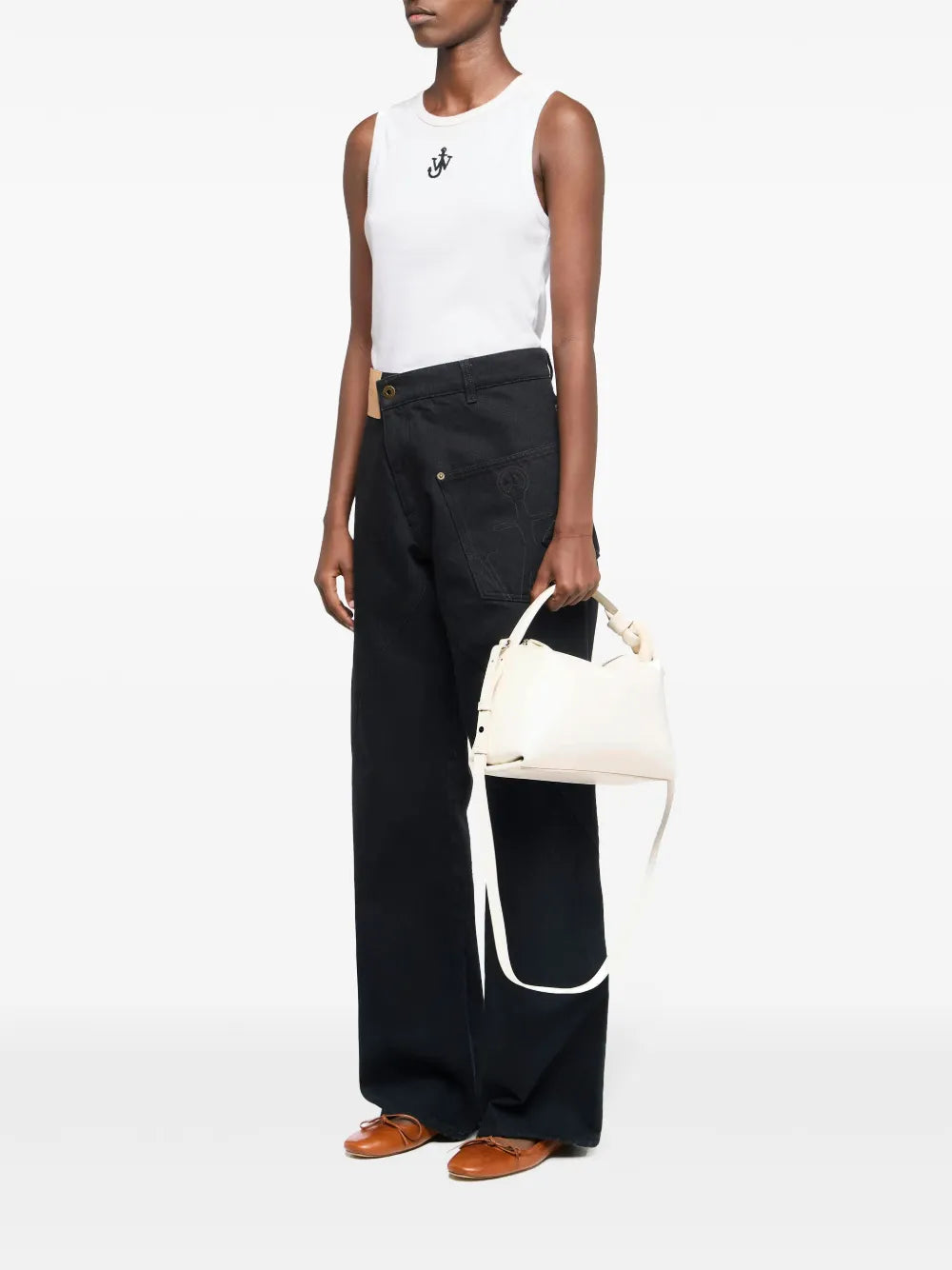 Jw Anderson Small Corner Shoulder Bag — Same as shown — Size One Size — Side View