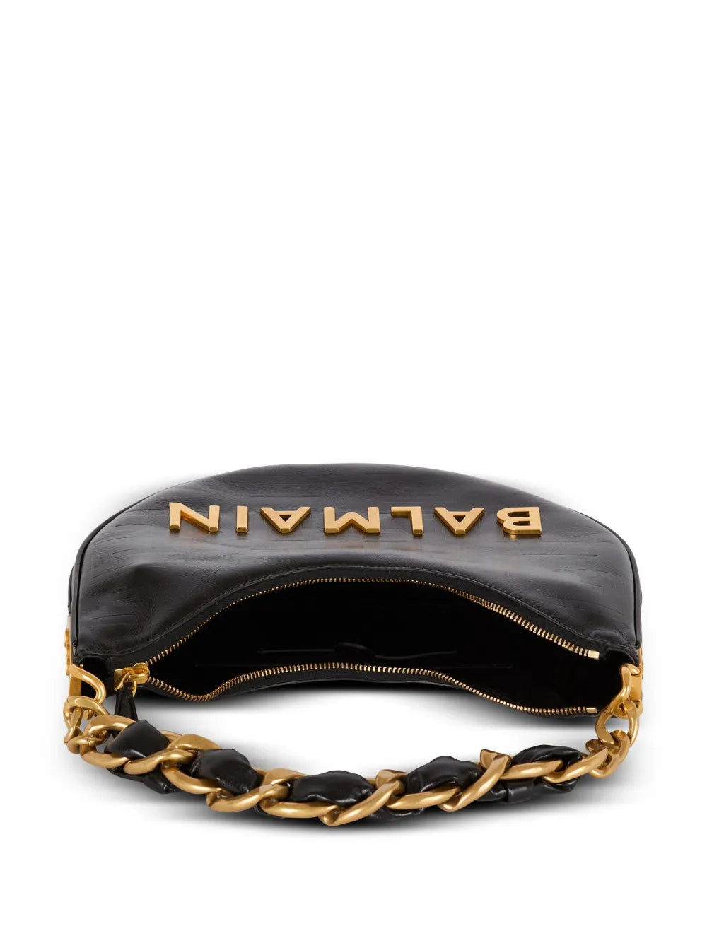 Balmain 1945 Soft Moon Shoulder Bag — Same as shown — Size One Size — Lifestyle View