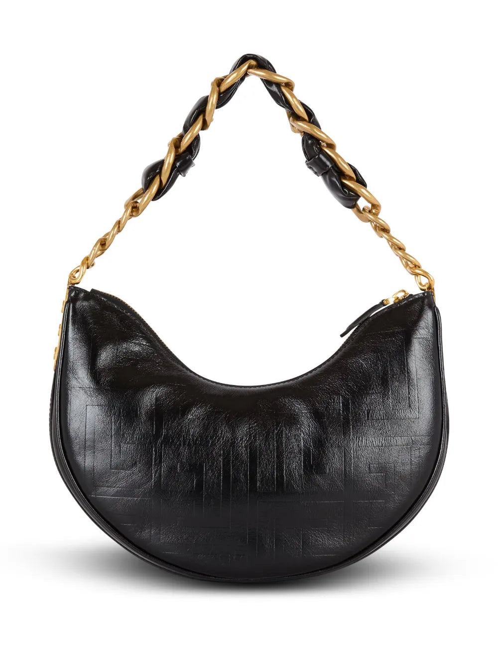 Balmain 1945 Soft Moon Shoulder Bag — Same as shown — Size One Size — Back View