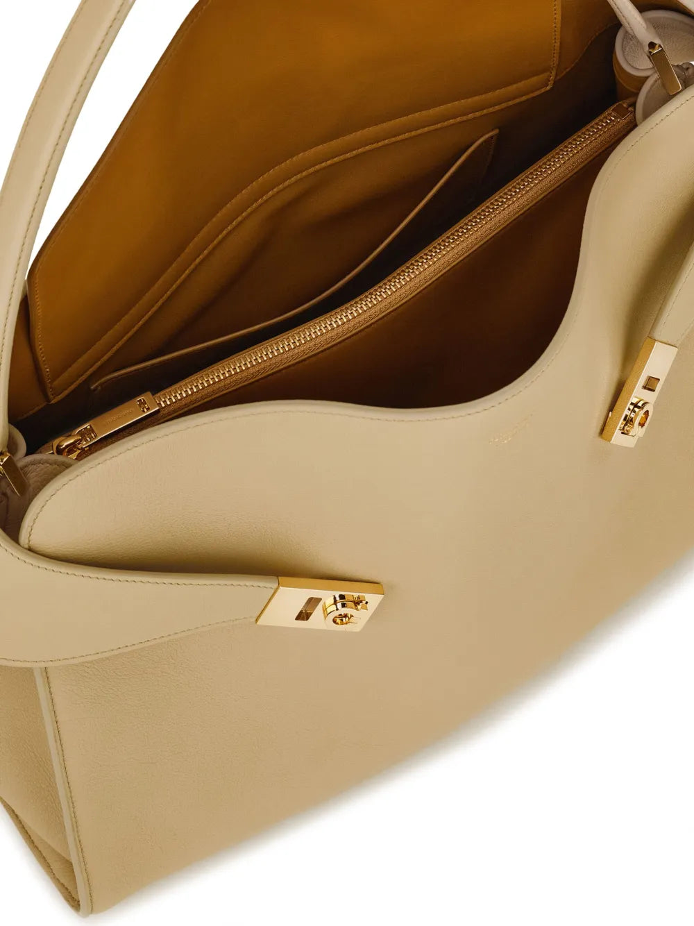 Ferragamo Medium Hug Soft Shoulder Bag — Same as shown — Size One Size — Lifestyle View