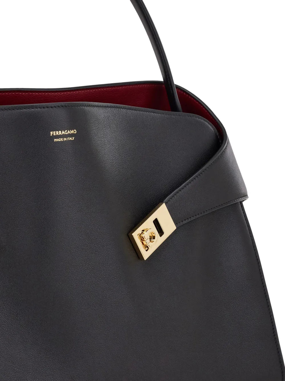 Ferragamo Medium Hug Shoulder Bag — Same as shown — Size One Size — Top View