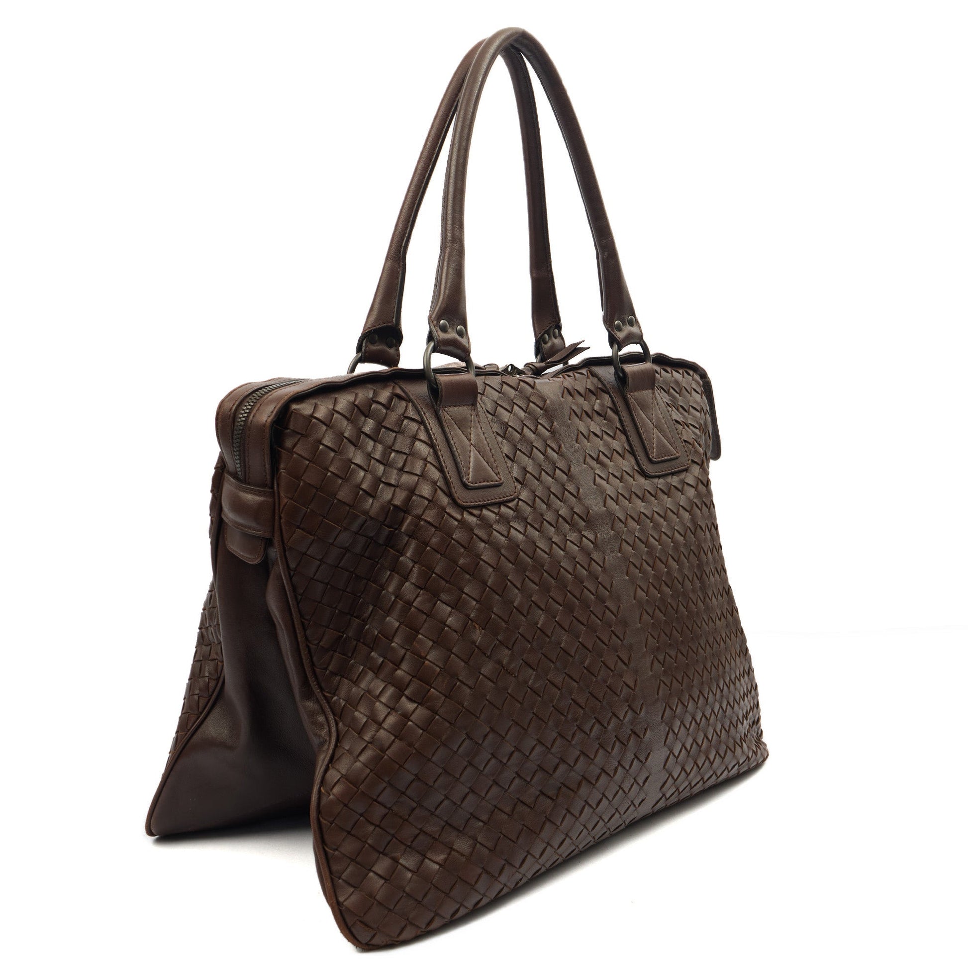 Bottega Veneta Tote Intrecciato Hobo in Fondant, Leather — Alternate View 8