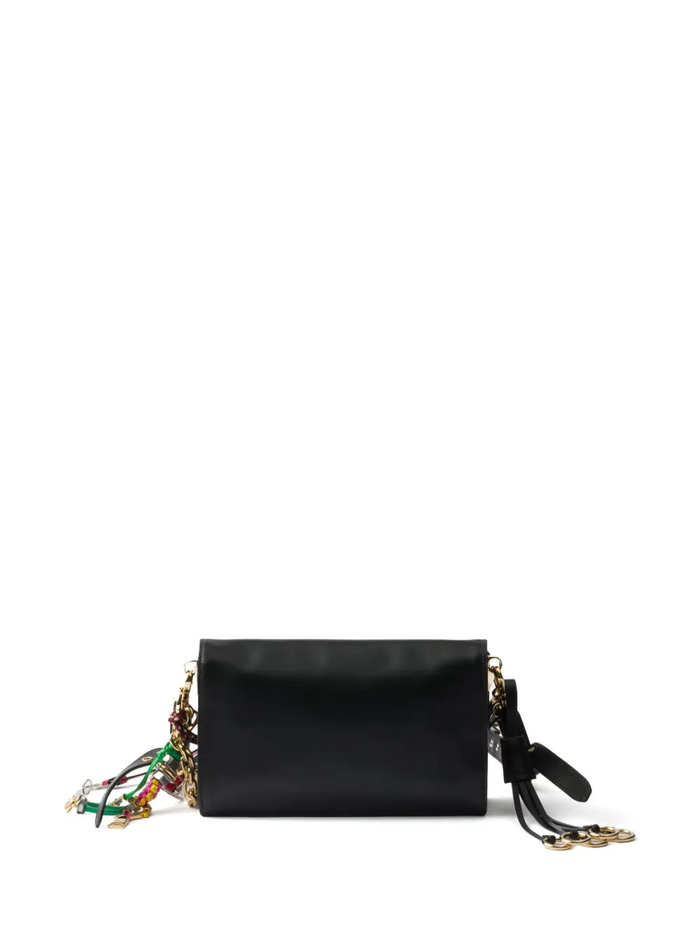 Prada Small Soft Sound Leather Shoulder Bag — Same as shown — Size One Size — Side View
