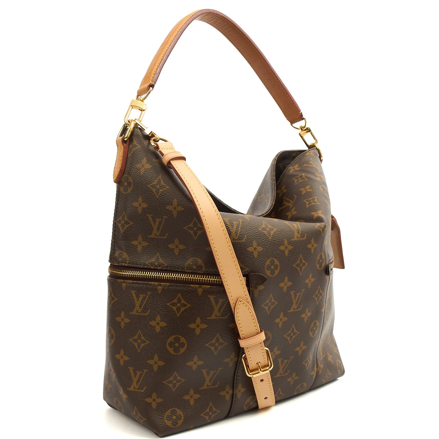Louis Vuitton Tote Melie in Monogram, Canvas — Side View