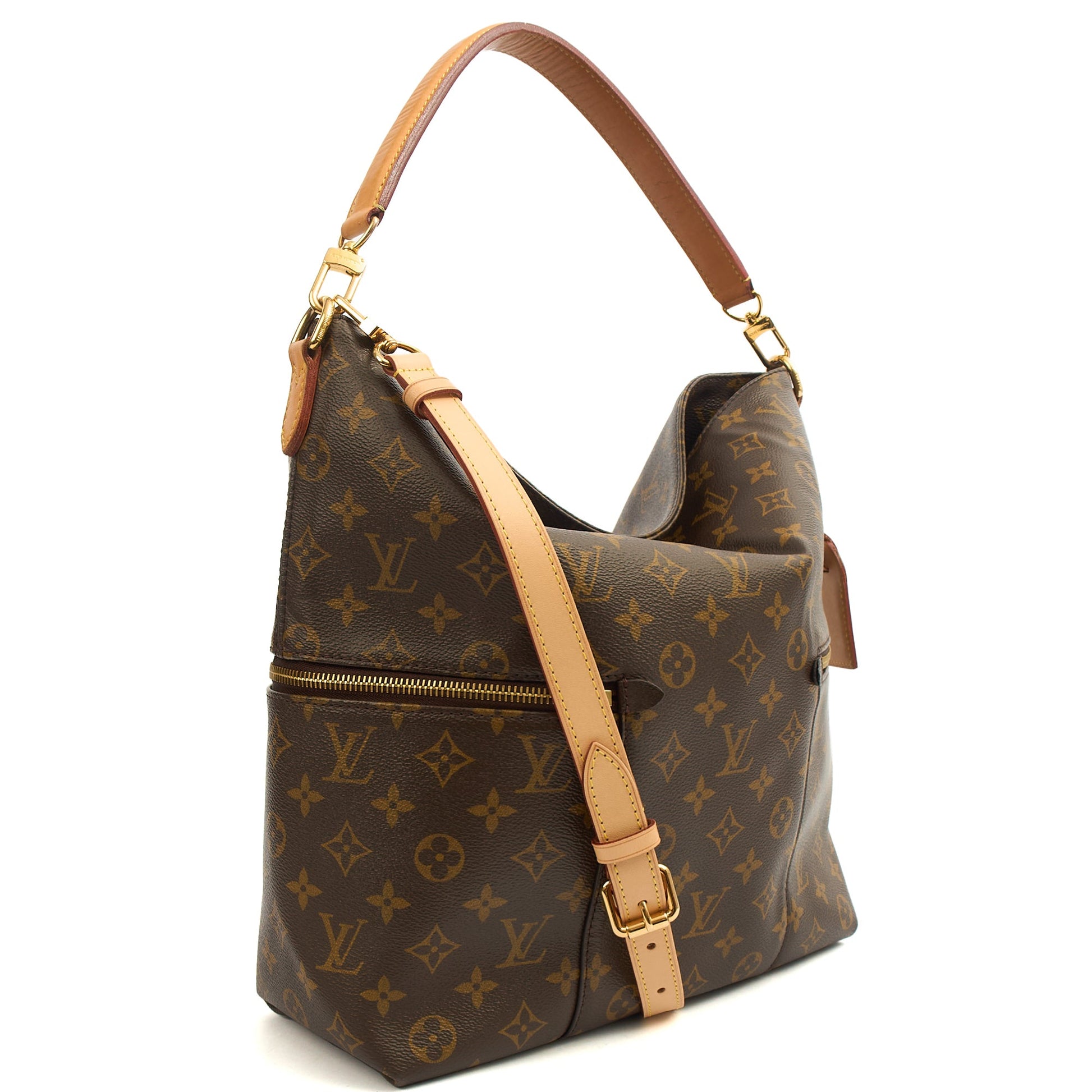 Louis Vuitton Tote Melie in Monogram, Canvas — Side View