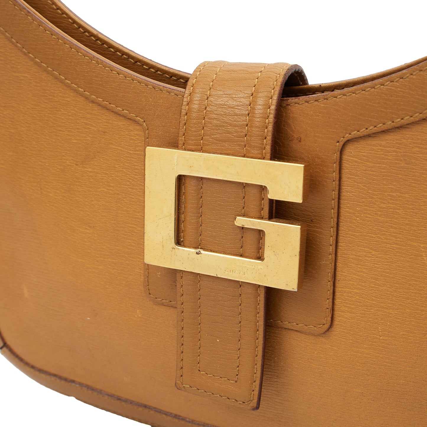 Gucci Shoulder Bag Shoulder Bag in Brown, Leather — Lifestyle View