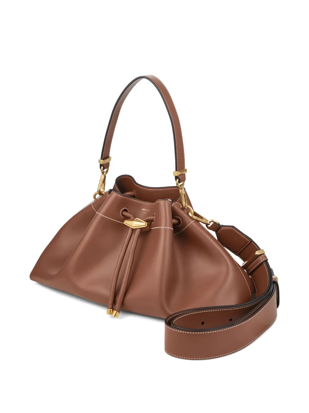 Jimmy Choo Medium Cinch Shoulder Bag — Same as shown — Size One Size — Top View