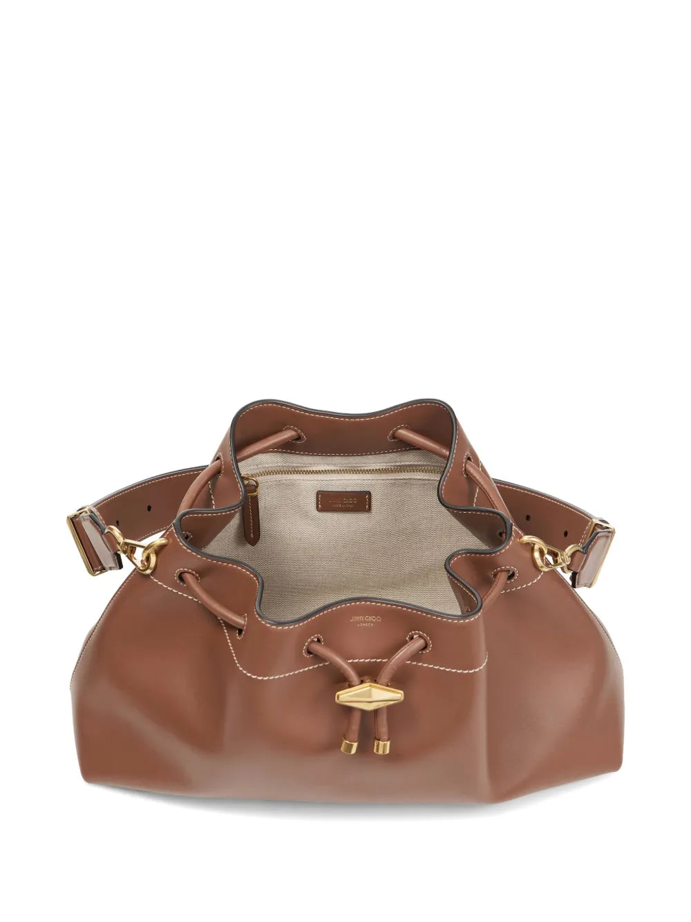 Jimmy Choo Medium Cinch Shoulder Bag — Same as shown — Size One Size — Detail View