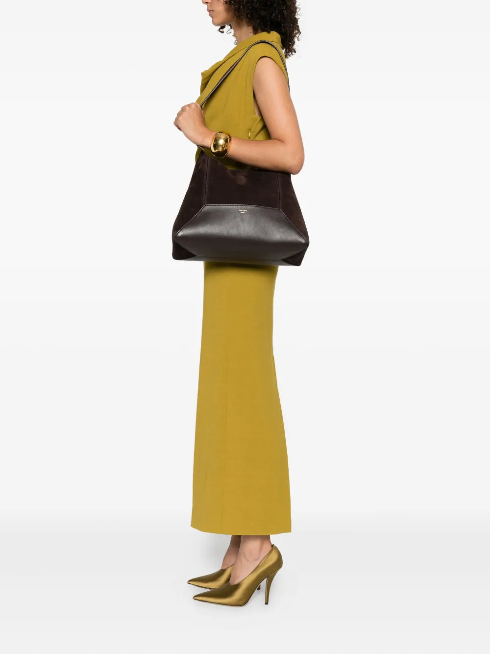 Jimmy Choo Medium Diamond Shoulder Bag — Same as shown — Size One Size — Side View