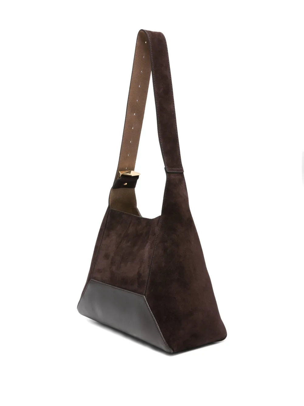 Jimmy Choo Medium Diamond Shoulder Bag — Same as shown — Size One Size — Back View