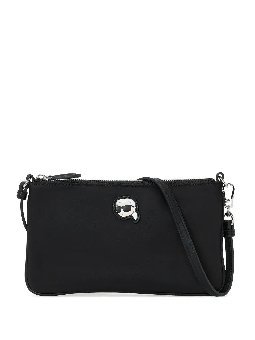 Karl Lagerfeld Ikon Shoulder Bag — Same as shown — Size One Size — Front View