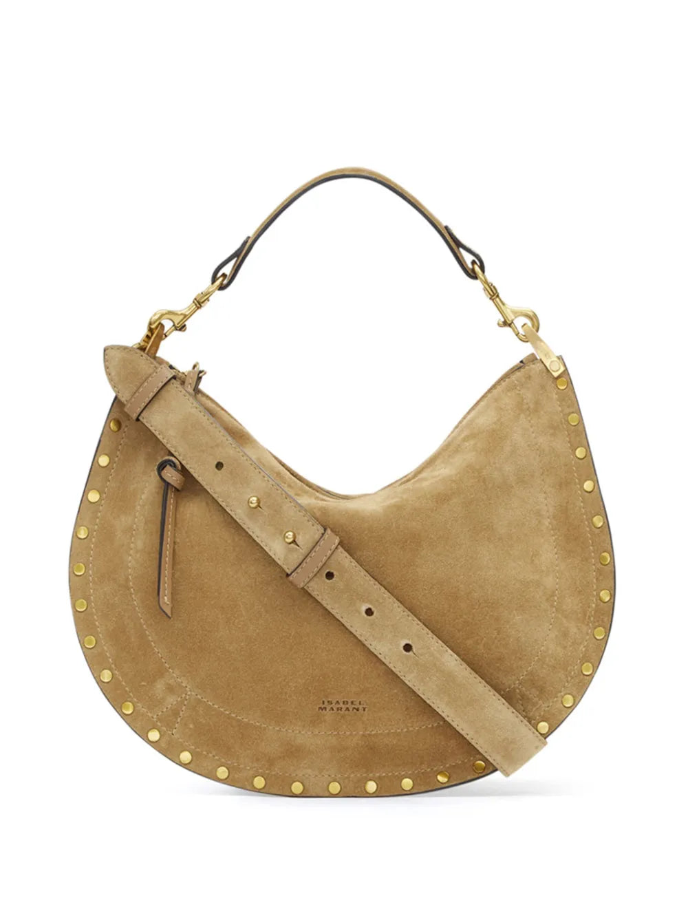 Isabel Marant Oskan Soft Zip Shoulder Bag — Same as shown — Size One Size — Front View