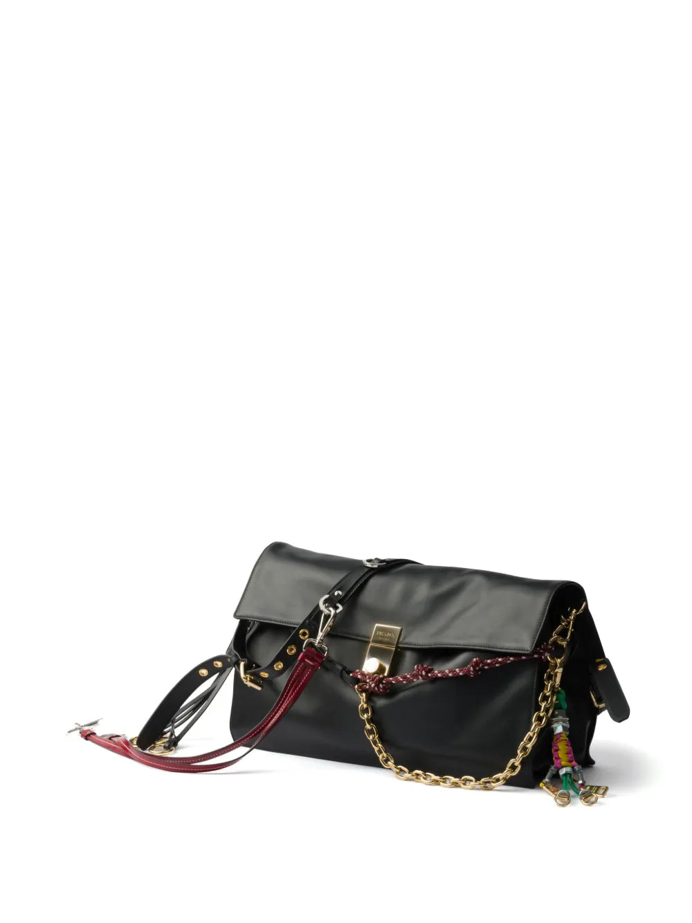 Prada Large Soft Sound Shoulder Bag — Same as shown — Size One Size — Back View
