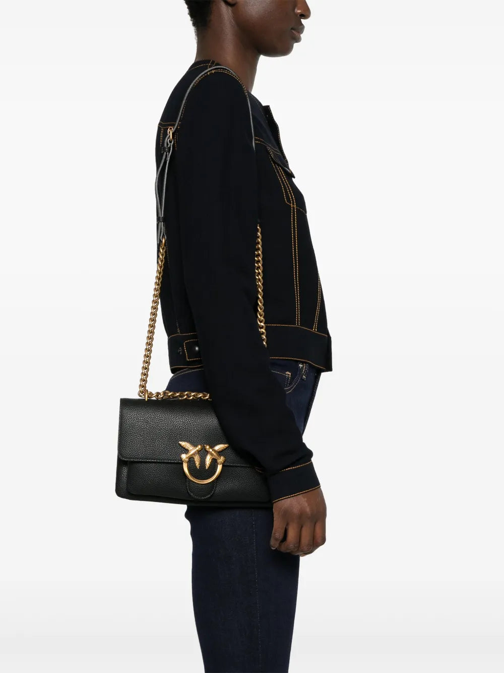 Pinko Love One Cross Body Bag — Same as shown — Size One Size — Side View