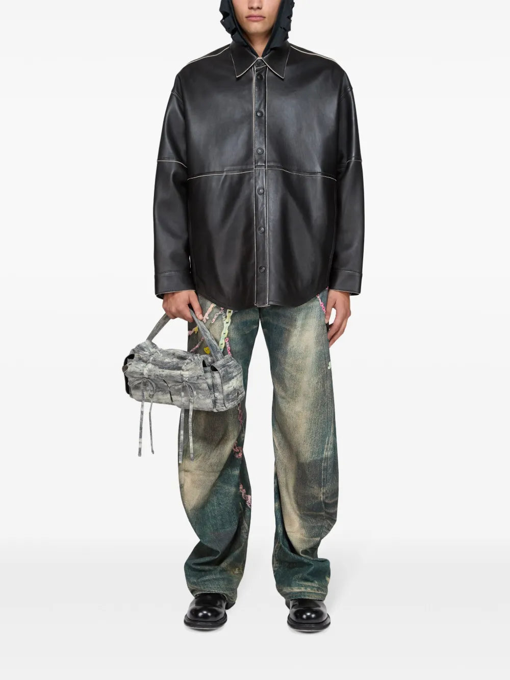 Acne Studios Multipocket Shoulder Bag — Same as shown — Size One Size — Back View