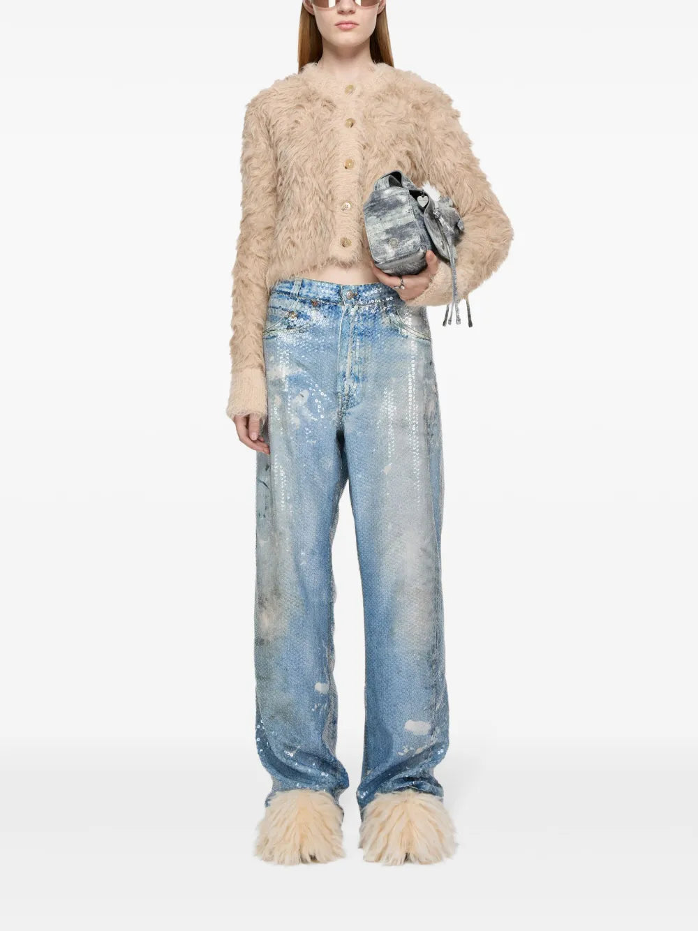 Acne Studios Multipocket Shoulder Bag — Same as shown — Size One Size — Side View