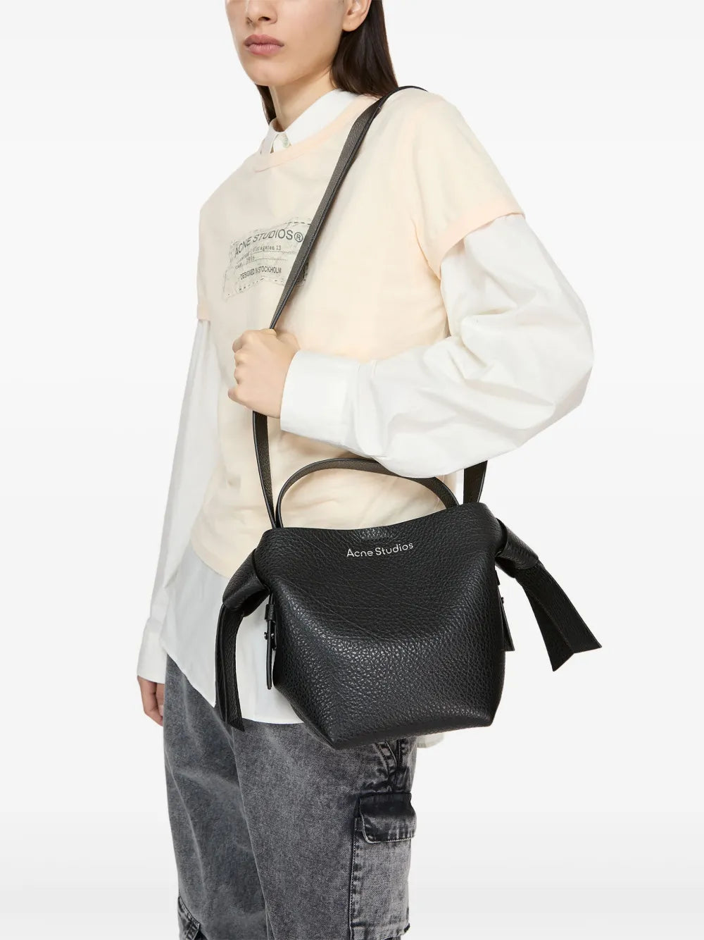Acne Studios Mini Musubi Shoulder Bag — Same as shown — Size One Size — Side View