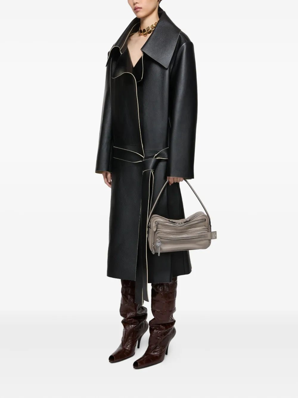 Acne Studios Small Camero Shoulder Bag — Same as shown — Size One Size — Side View