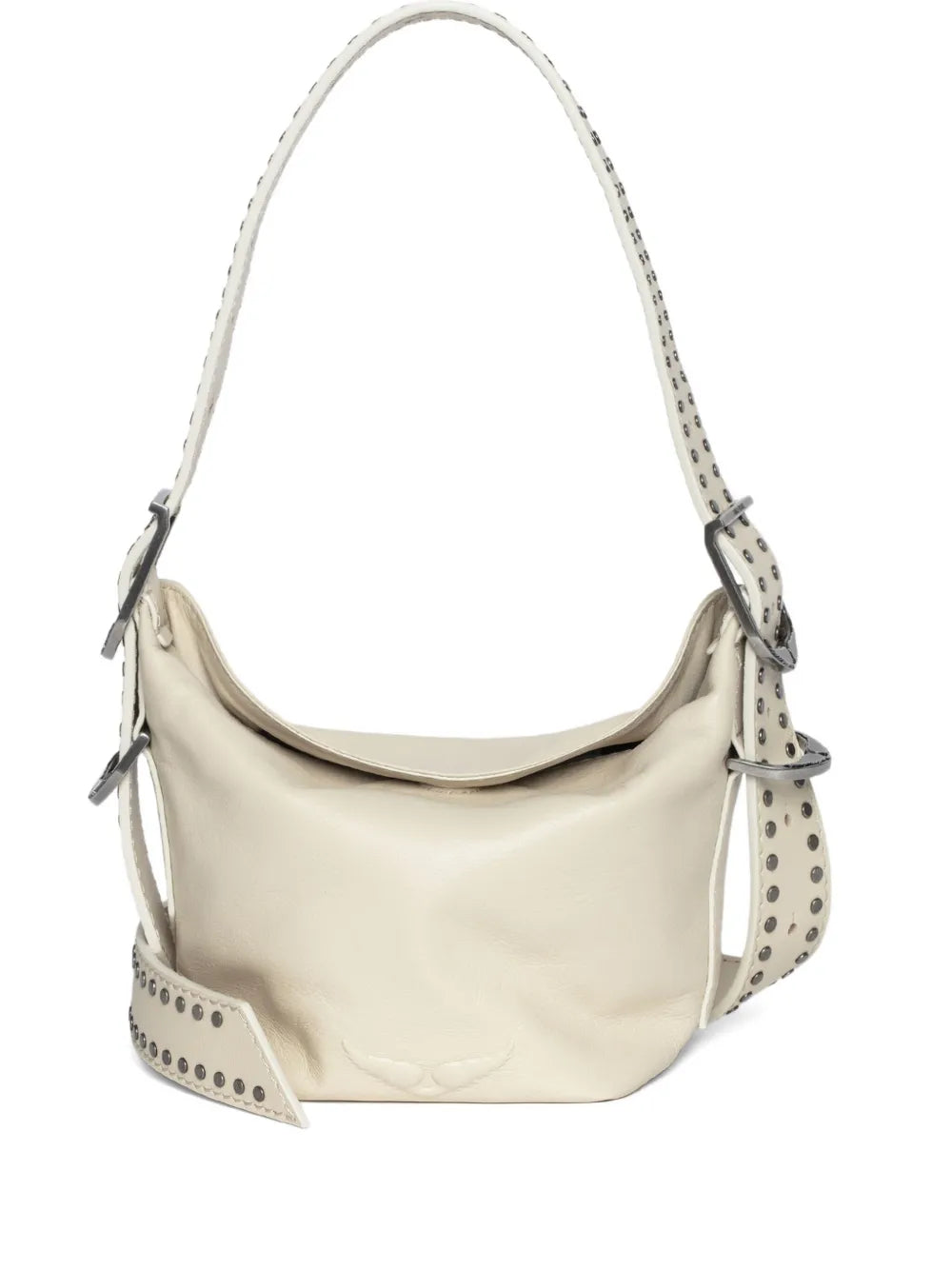 Zadigvoltaire Baby Jane Leather Soulder Bag — Same as shown — Size One Size — Front View