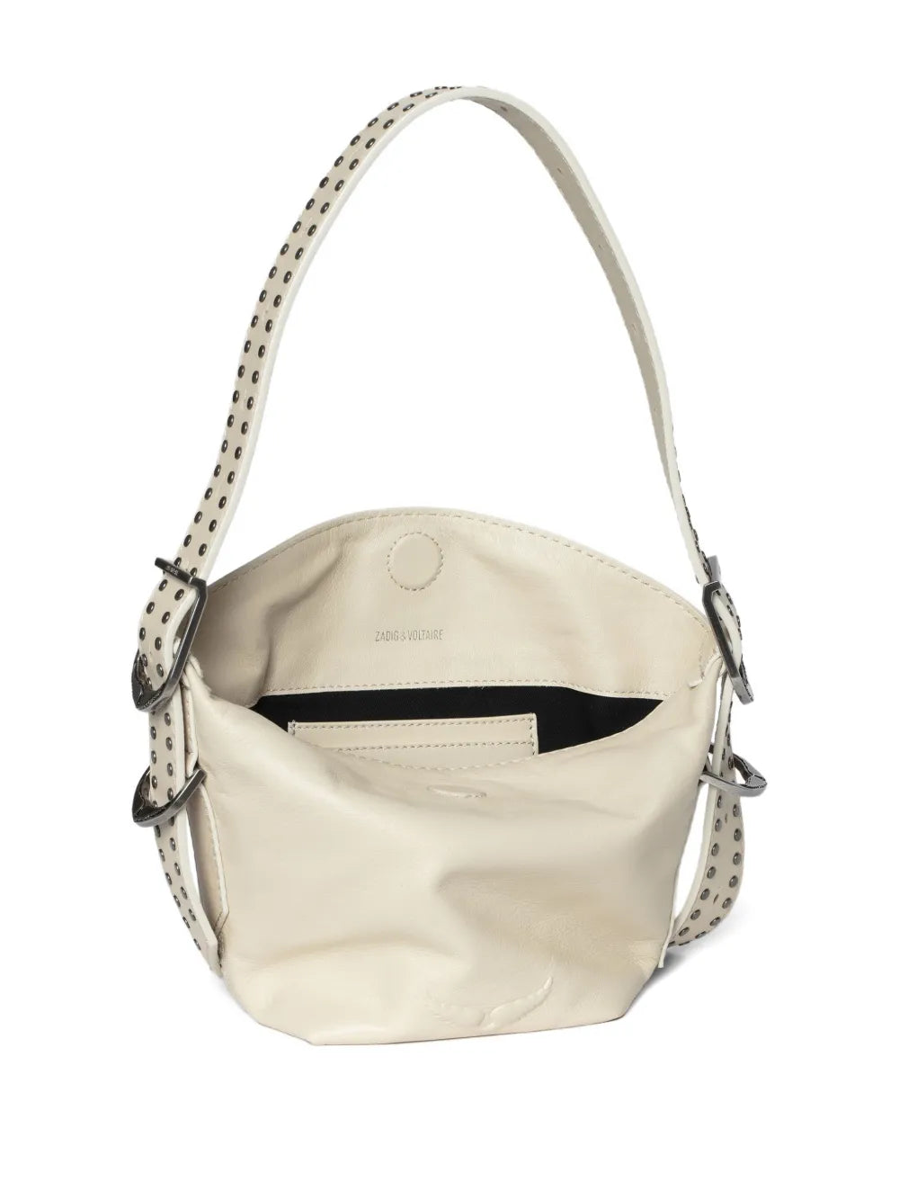 Zadigvoltaire Baby Jane Leather Soulder Bag — Same as shown — Size One Size — Top View