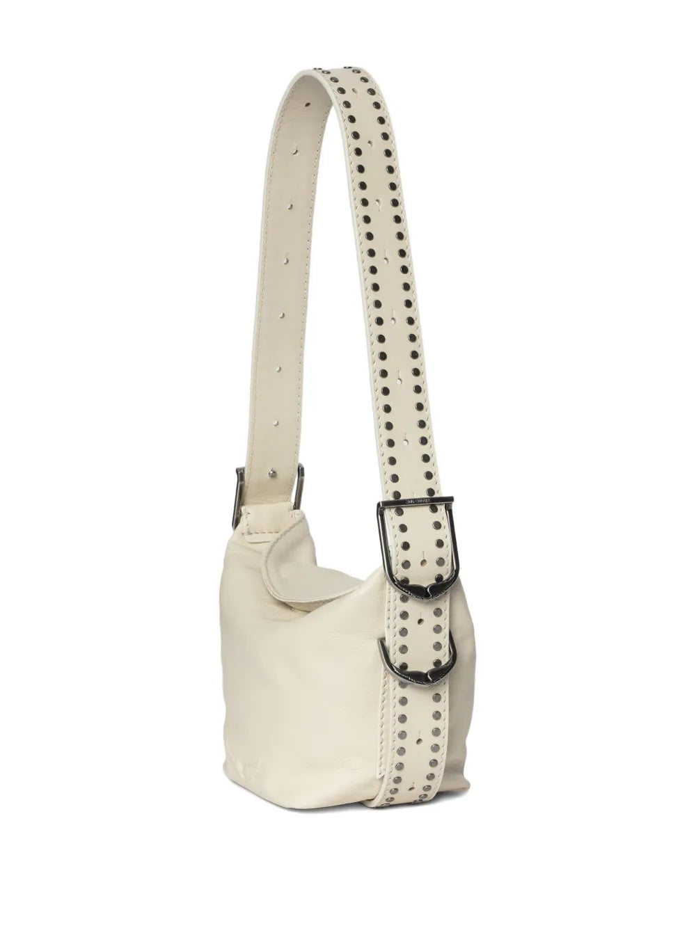 Zadigvoltaire Baby Jane Leather Soulder Bag — Same as shown — Size One Size — Back View