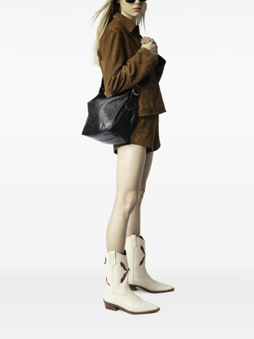 Zadigvoltaire Jane Shoulder Bag — Same as shown — Size One Size — Side View