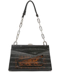 Maison Margiela Small Snatched Shoulder Bag — Same as shown — Size One Size — Front View