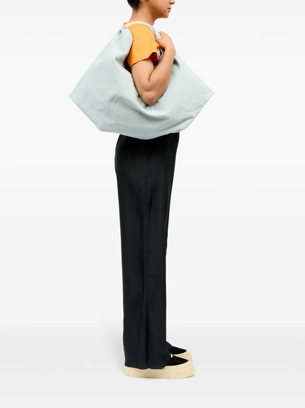 Mm6 Maison Margiela Japanese Draped Shoulder Bag — Same as shown — Size One Size — Back View