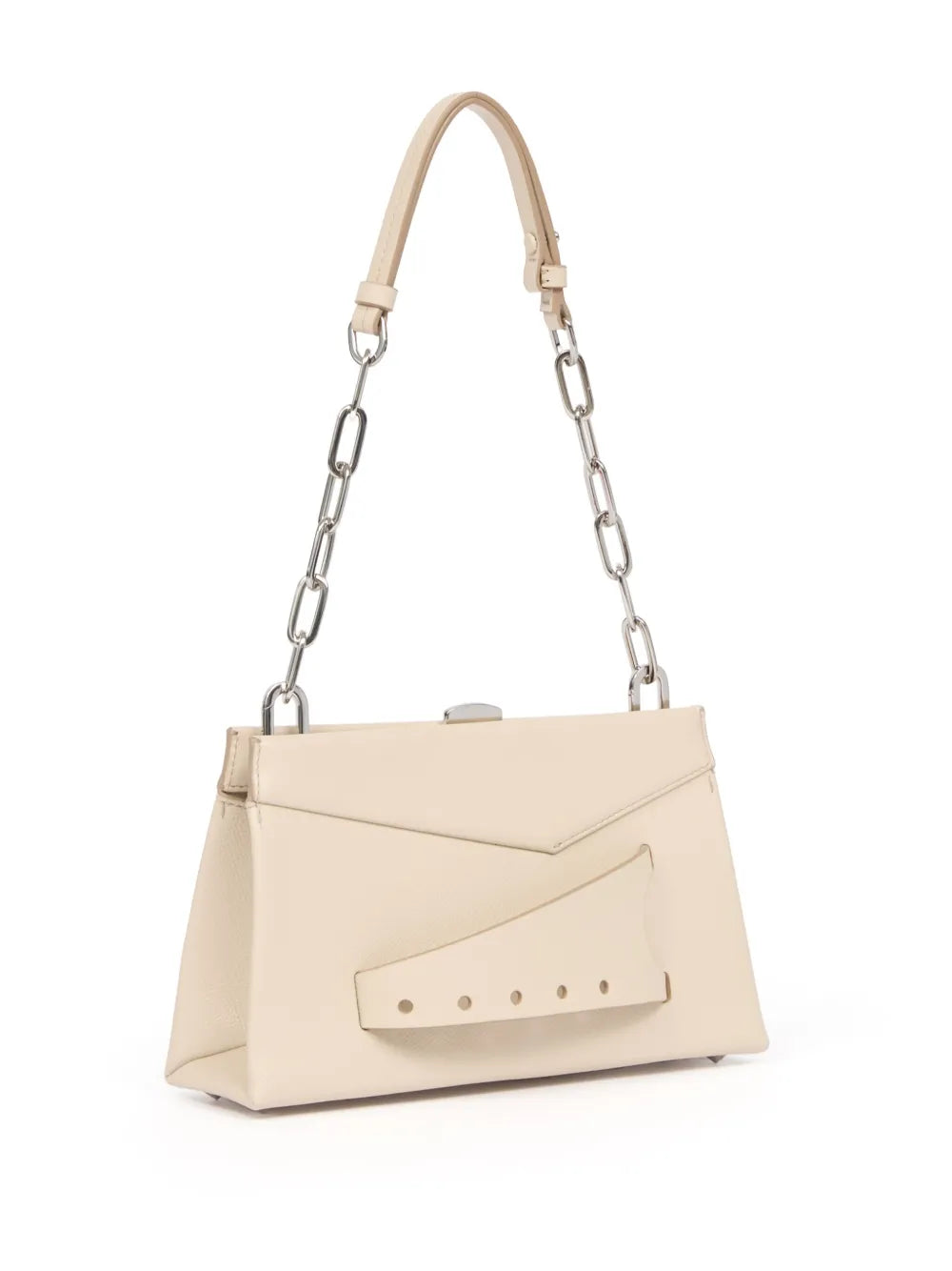 Maison Margiela Small Snatched Shoulder Bag — Same as shown — Size One Size — Back View