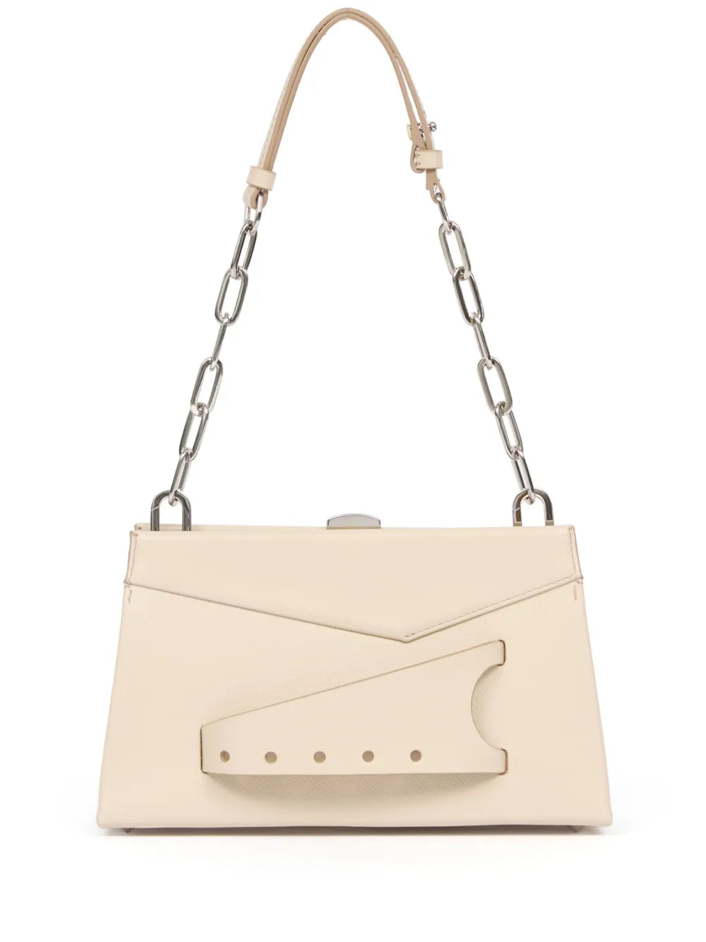 Maison Margiela Small Snatched Shoulder Bag — Same as shown — Size One Size — Front View