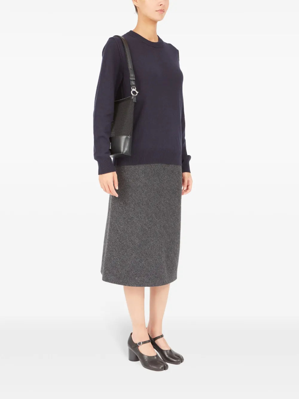 Maison Margiela Small 5Ac Shoulder Bag — Same as shown — Size One Size — Back View
