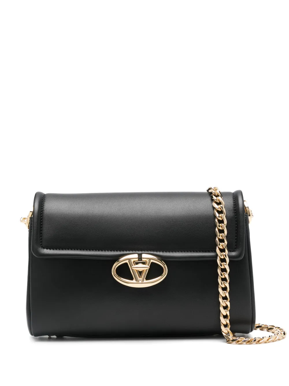 Valentino Garavani Vlogo Signature Plaque Shoulder Bag — Same as shown — Size One Size — Front View
