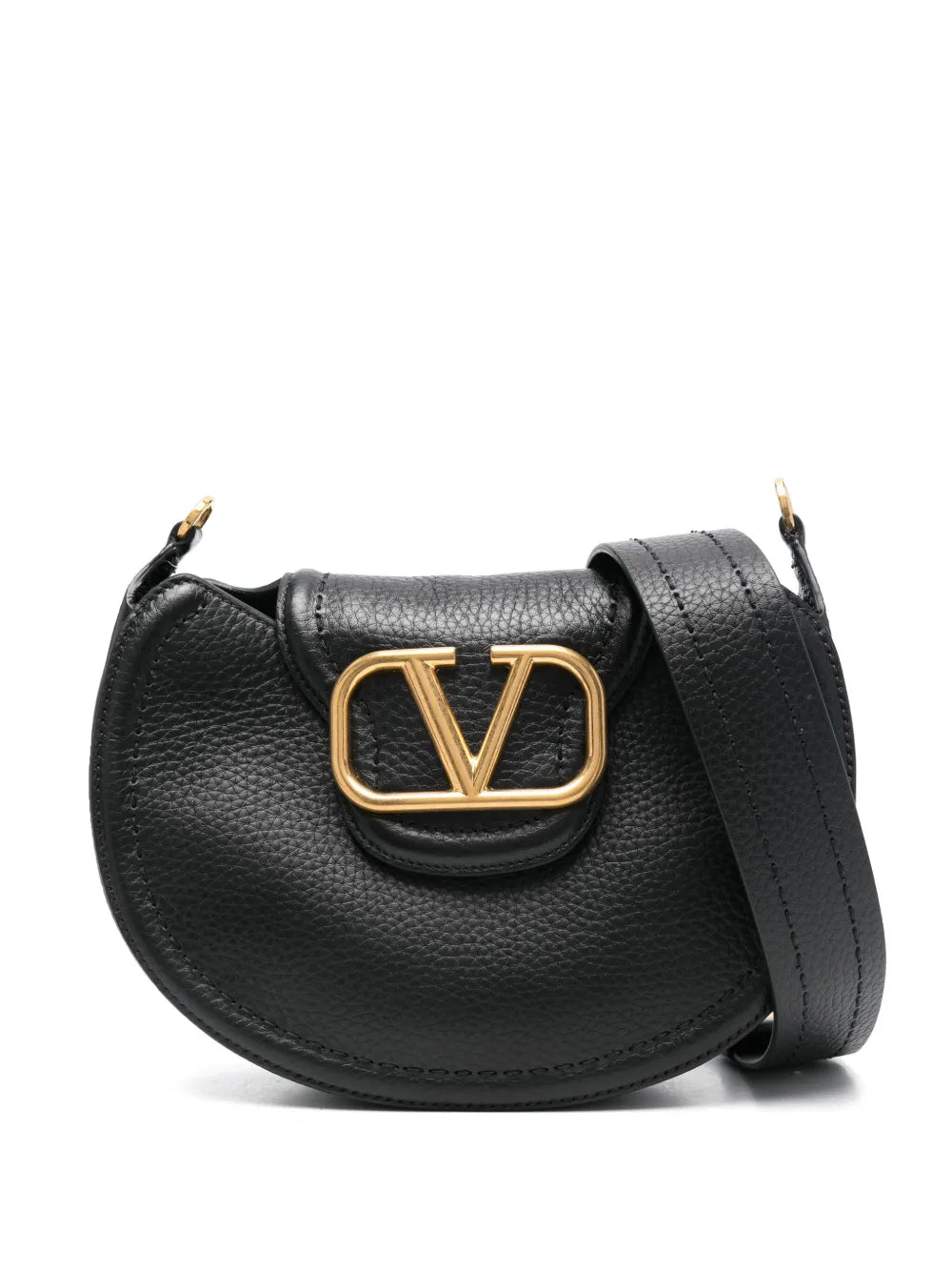 Valentino Garavani Vlogo Signature Plaque Shoulder Bag — Same as shown — Size One Size — Front View