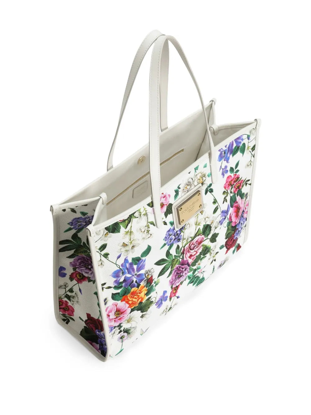 Dolce Gabbana Large Floral Print Shoulder Bag — Same as shown — Size One Size — Detail View