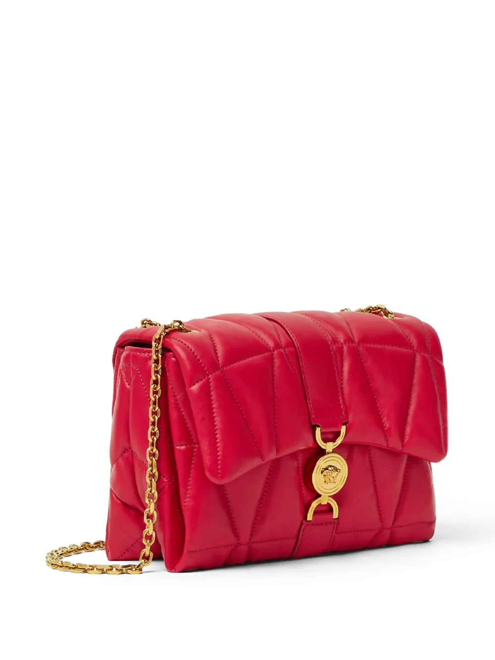 Versace Kleio Quilted Shoulder Bag — Same as shown — Size One Size — Top View