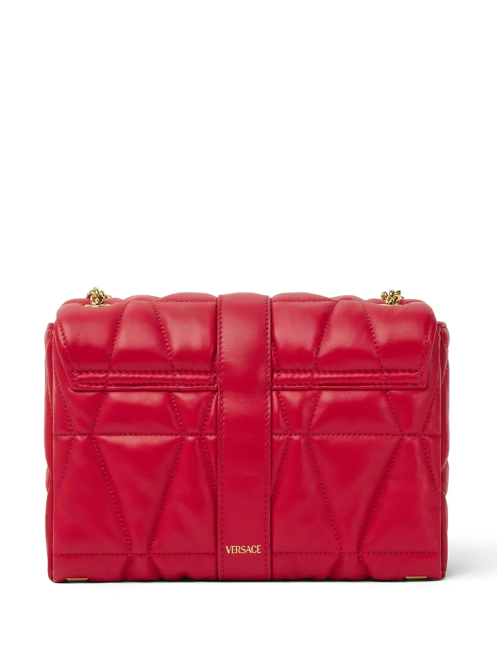 Versace Kleio Quilted Shoulder Bag — Same as shown — Size One Size — Back View