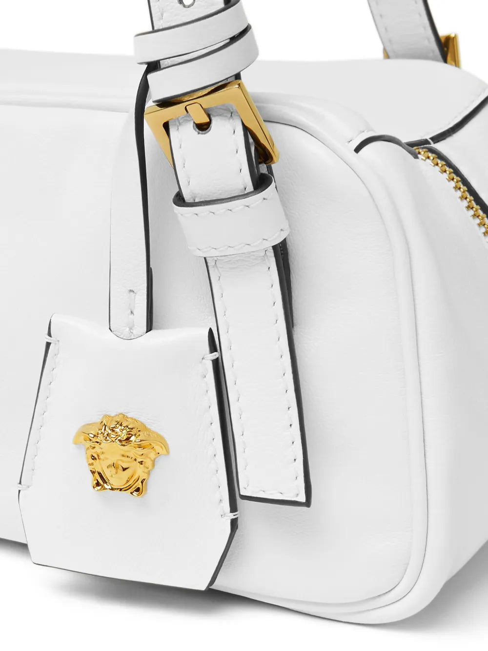 Versace Tag Bowling Shoulder Bag — Same as shown — Size One Size — Detail View