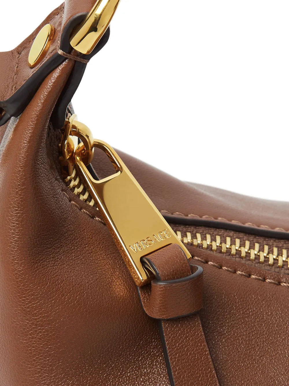 Versace Tag Hobo Bag — Same as shown — Size One Size — Detail View