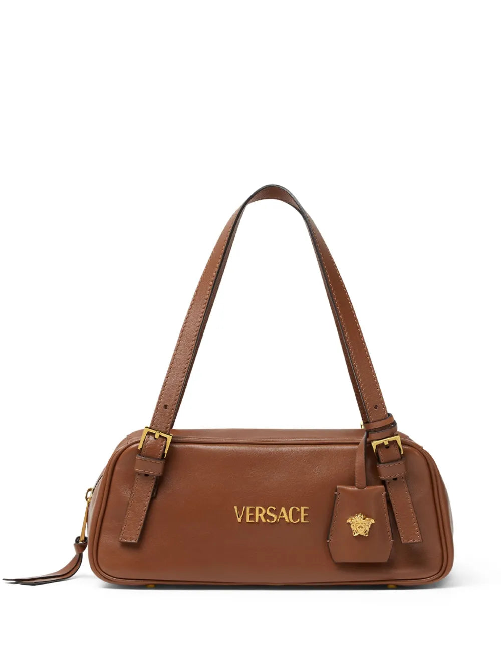 Versace Tag Bowling Shoulder Bag — Same as shown — Size One Size — Front View
