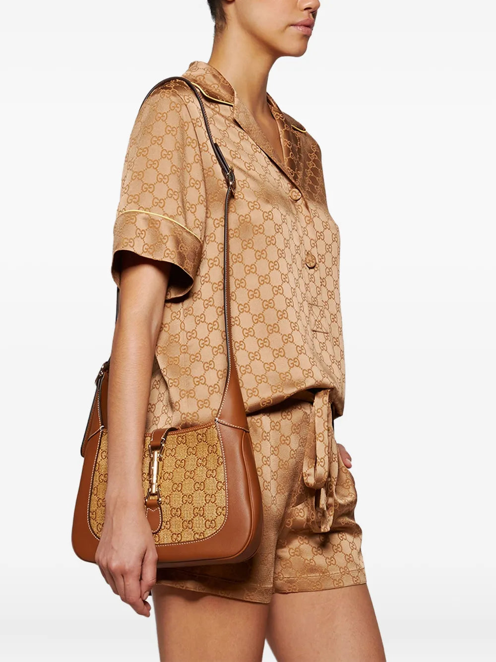Gucci Medium Jackie 1961 Shoulder Bag — Same as shown — Size One Size — Side View