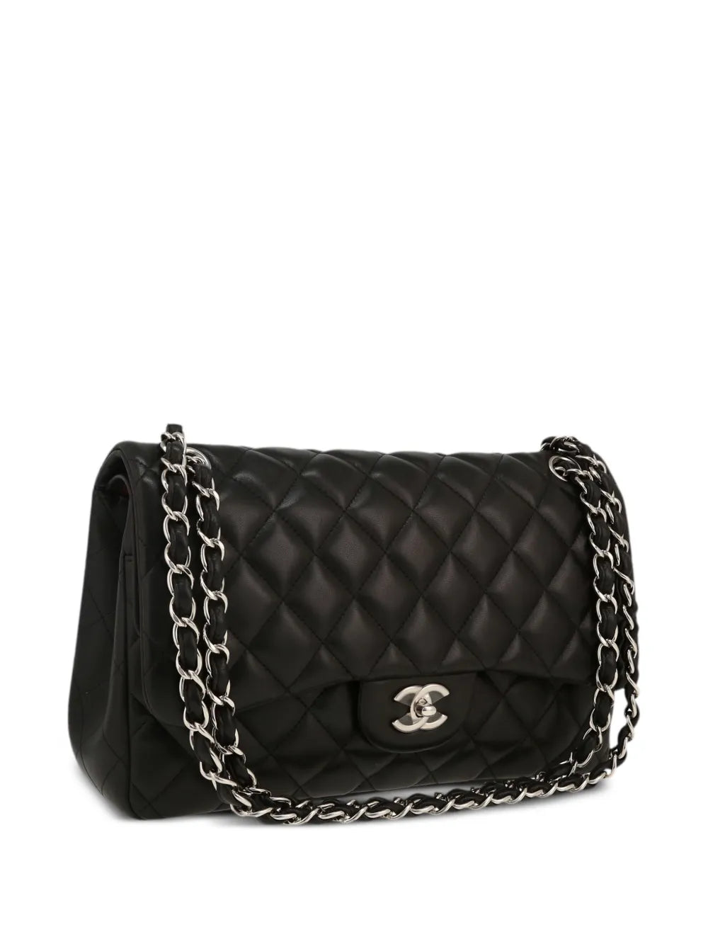 Chanel Pre Owned 2011 Jumbo Double Flap Shoulder Bag — Same as shown — Size One Size — Back View