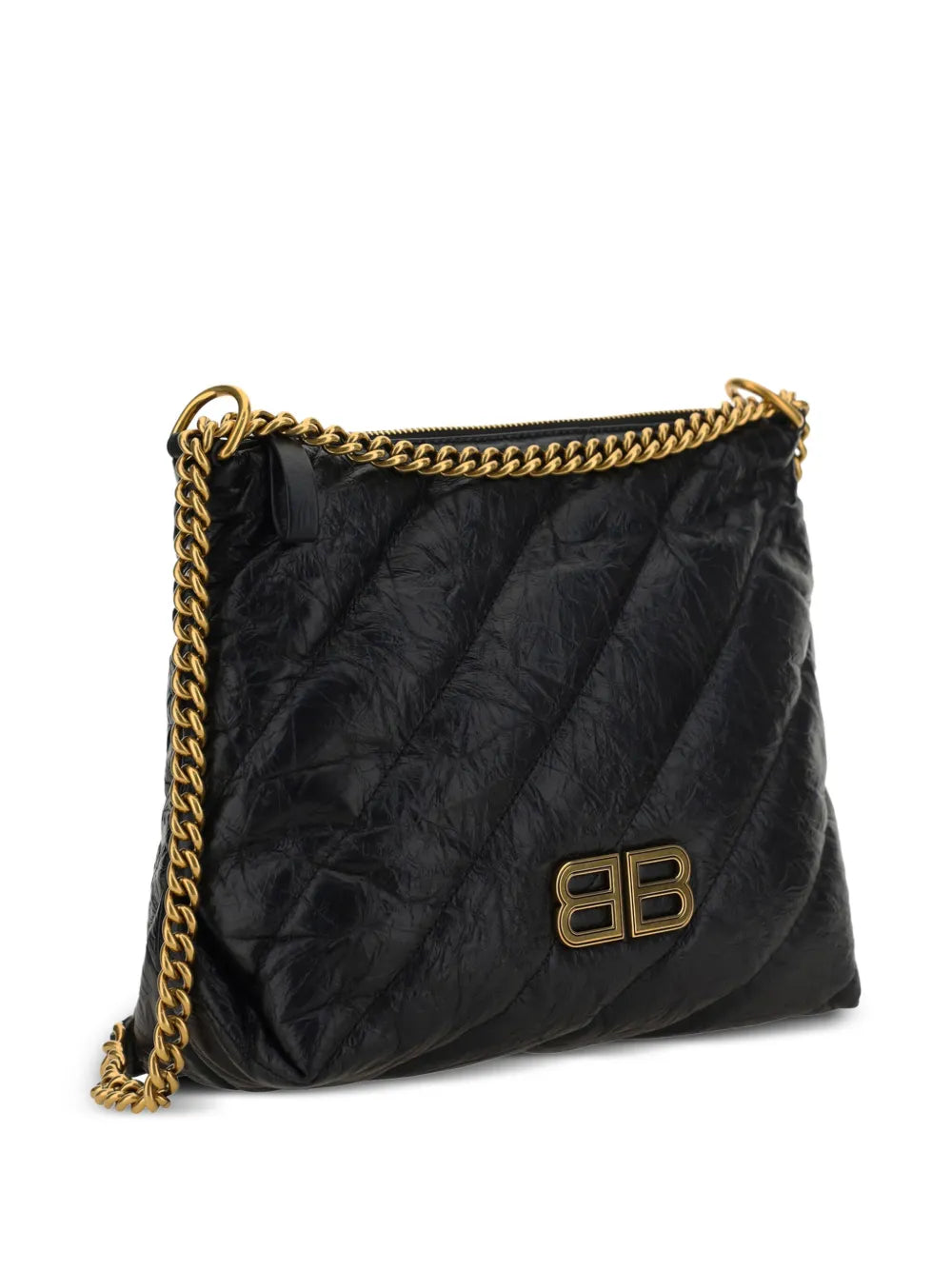 Balenciaga Small Crush Shoulder Bag — Same as shown — Size One Size — Back View