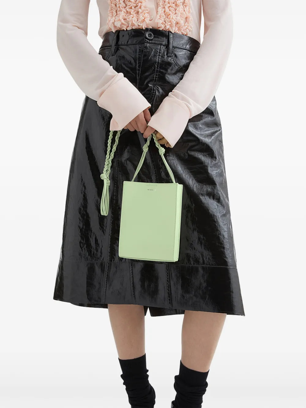 Jil Sander Small Tangle Shoulder Bag — Same as shown — Size One Size — Back View